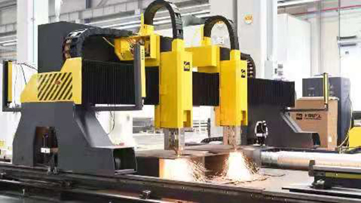 Z6尊龙双头龙门激光切割机