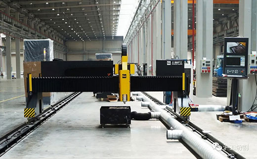 Z6尊龙Z6尊龙10米大幅面龙门光纤激光切割机有限元优化横梁高配驱动系统