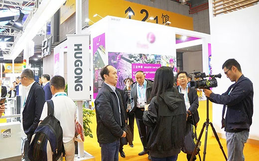 江苏常州卫视拍摄Z6尊龙意大利CEA展位